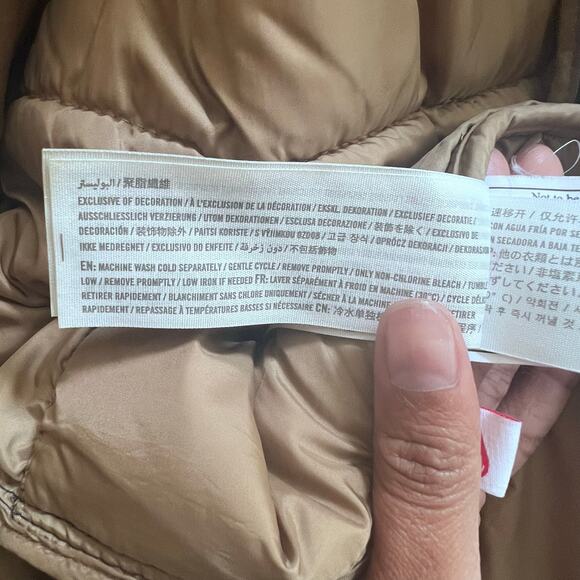 Abercrombie & Fitch Ultra Puffer Insulated Waterproof Hooded Men's M Navy Blue - Picture 9 of 12